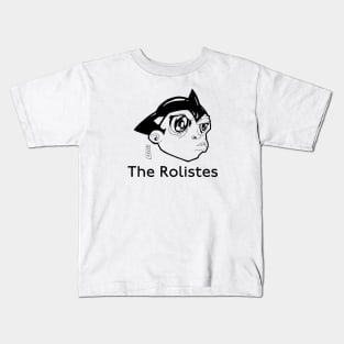 The Rolistes Podcast (Mighty Atom B&W) T-Shirt Kids T-Shirt